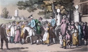 La partida de Wakefield, ilustración de 